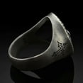 thumbnail image 6 of Fashion Men Jewelry 925 Silver Ring Punk Party Band Ring Gift Sz 6-10, 6 of 8