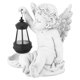thumbnail image 5 of Luz decorativa de jardín, estatua de ángel de resina de simulación, luz decorativa, adorno de jardín, acabado de lujo, 5 of 8