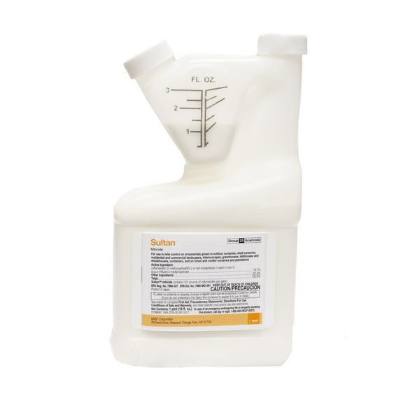 Sultan Miticide - Long Residual Mite Control on Plants - 16 fl oz Bottle by BASF