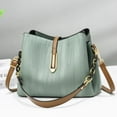 thumbnail image 2 of Stylago Purses and Handbags for Women Leather Crossbody Shoulder Bags Multiple Compartments Button Tote Bags for Ladies Work Green, 2 of 7