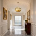 thumbnail image 3 of 20" Modern Gold 6-Light Leaf Chandelier for Dining Room, Living Room and Entryway, 3 of 11
