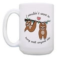 thumbnail image 2 of ThisWear Boyfriend Girlfriend Gifts Wouldn't Want to Hang With Anyone Else 15oz Coffee Mug, 2 of 4
