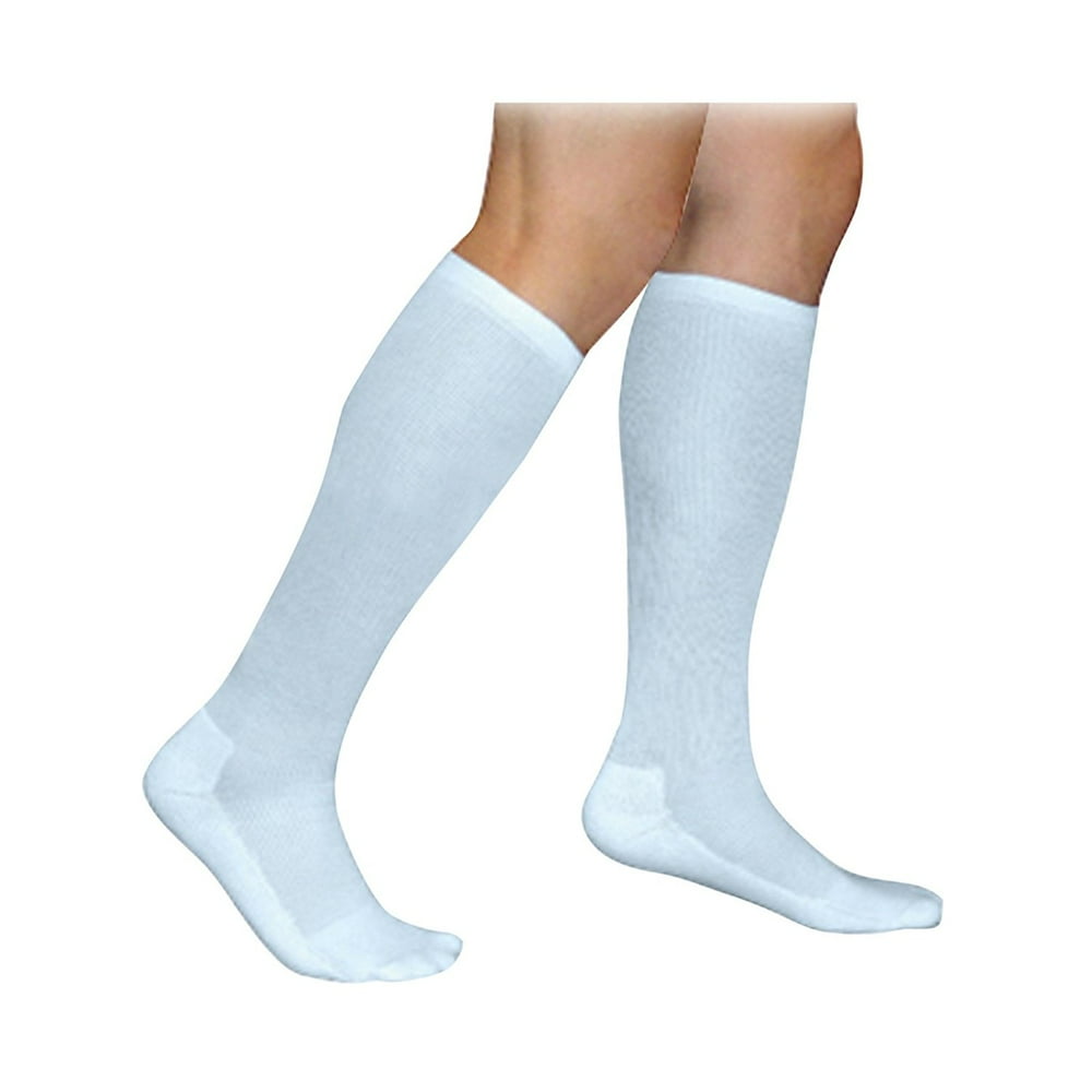 plus size knee high socks white