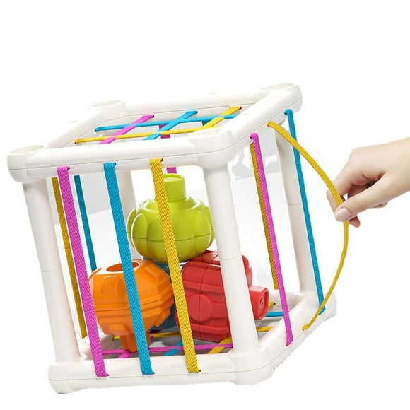 EGNMCR Children's Stuffed Music Toys Educational Grasping Children's Early Education Shape Cognition More Than 6 Months 12 Children Sessile Birthday Gifts for Kids