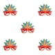 thumbnail image 3 of Gafas de carnaval Cateissary marco rojo ABS para fiestas temáticas, 3 of 6
