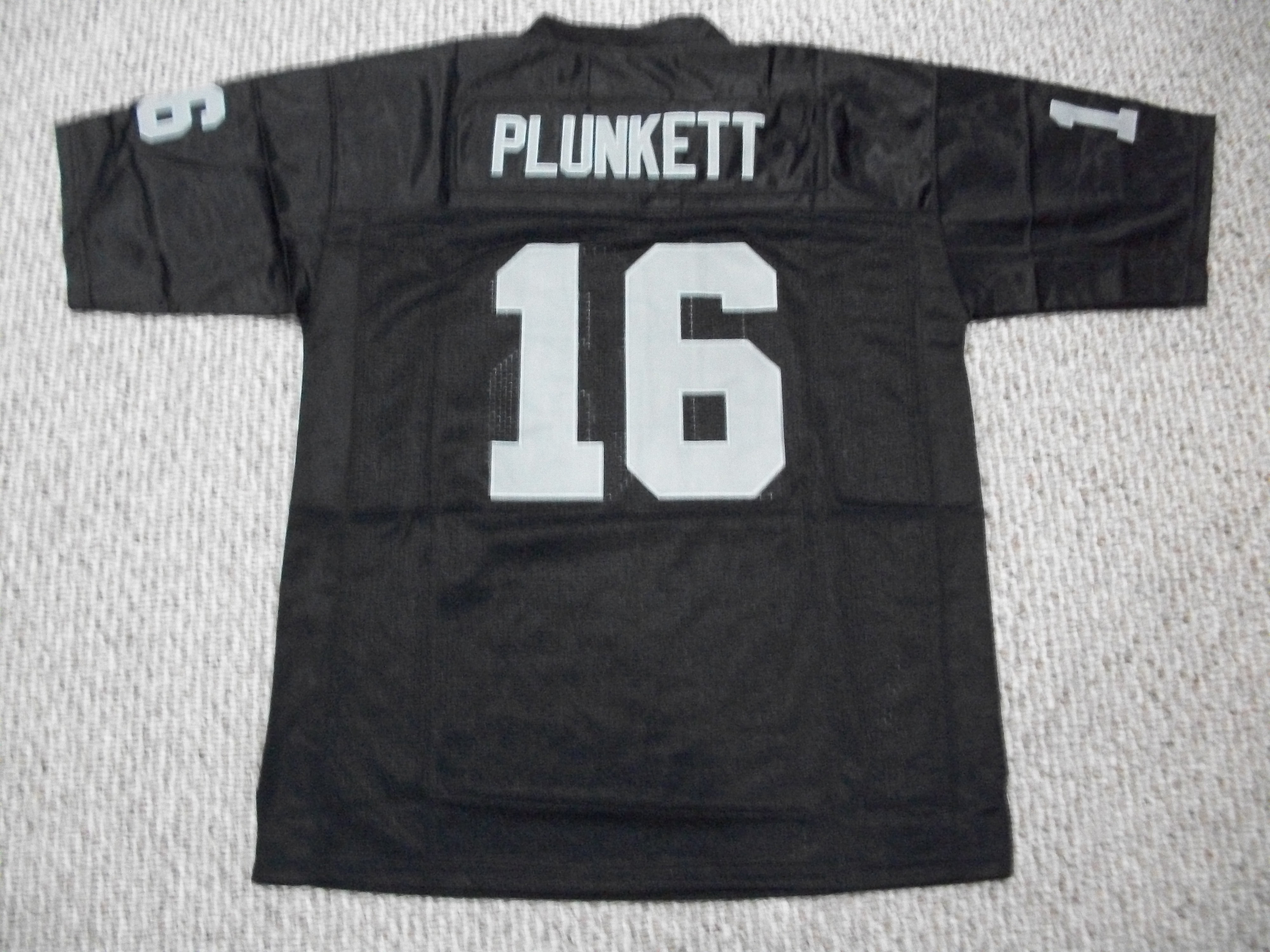 Jim Plunkett Jersey #16 Oakland/LA Unsigned Custom Stitched Black Football New No Brands/Logos Sizes S-3XL - Walmart.com