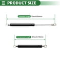 thumbnail image 5 of Unique Bargains 2 Pcs 40lb/180N/18kg 10inch/254mm Lift Supports Struts Black for Car Truck RV, 5 of 7