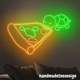 thumbnail image 5 of Handmadetneonsign Turtle Eating Pizza Neon Sign, Cute Turtle Wall Art, Pizza Restaurant Wall Decor 039517, 5 of 5