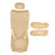 thumbnail image 1 of Fundas para sillas de oficina, fundas impermeables para sillas de escritorio, para comedor y cocina. Amarillo, 1 of 9