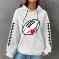 thumbnail image 2 of Ichuanyi Womens Tops, Fall and Winter Autumn Winter Ladies Long-Sleeved Pullover Print Round Neck Hooded Sweatshirt, 2 of 3