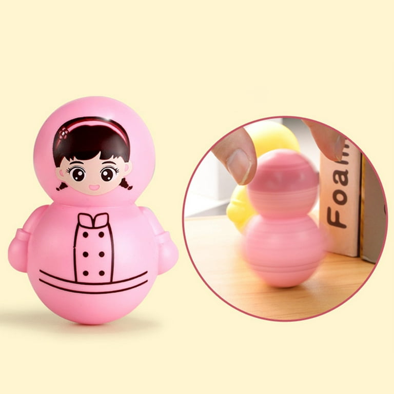 Toy Mini Space Astronaut Cartoon Tiger Doll Tumbler Toy Light Weight  Suitable For Children To Play 