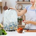 thumbnail image 3 of HELLHERO Flowers Pattern Univesal Kitchen Accessories with Waterproof There is only one dust cover Coffee Maker Protection Home Kitchen Indoor, 3 of 6