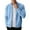 a-Blue13839, variant on Men's Coat Solid Color Ribbed Knit Bomber Jacket Long Sleeve Full Zipper Front Coat With Stand Collar For Daily Casual Office Layering Wear Soft Outerwear
