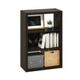 thumbnail image 5 of Furinno VIOLA 3-Tier Open Shelf Bookcase in Bookshelf in Dark Oak, 5 of 6
