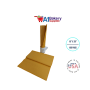 Noble Gold Tissue Paper Squares, Bulk 100 Sheets, Presents by A1 Bakery Supplies, Large 15 Inch x 20 Inch