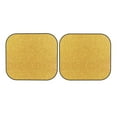 thumbnail image 7 of Disketp 2 Piece Gold Shiny Pattern Windshield Sunshades,Folding Windshield Sun Shade For Car Suv Trucks Sedan,Blocks Uv Rays Sun Visor Protector-Small, 7 of 7