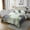 Light Green Gray, variant on YST Watercolor Bedspread Set Queen Size,Modern Abstract Bedding Set for Girls Boys Teens,Light Purple Gray Quilt Bed Set,Grunge Brush Pastel Aesthetic Coverlet Set,3 Piece