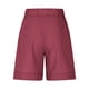 thumbnail image 5 of mfyjkho Pantalones Cortos Para Mujer, Pantalones Cortos Casuales De Verano De Color Sólido Para Mujer Con Bolsillo Pantalones Cortos De Yoga Xxxl, 5 of 7