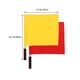 thumbnail image 4 of BRIGHTFUFU banderas para jueces escolares, banderas de señales de conducción, banderas de comando de carrera y banderas de advertencia para árbitros., 4 of 8