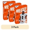 (3 pack) Wheaties Cereal, Breakfast of Champions, Jalen Hurts Box, 100% Whole Wheat Flakes, 15.6 oz