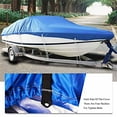thumbnail image 2 of Cubierta de barco Impermeable Plata Reflectante Se adapta a VtoHULL TRItoHULL Barco de pesca, 2 of 8