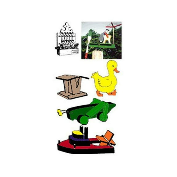 Woodcraft Project Paper Plan To Build 1 Hour Variety Pack - Material Not Included