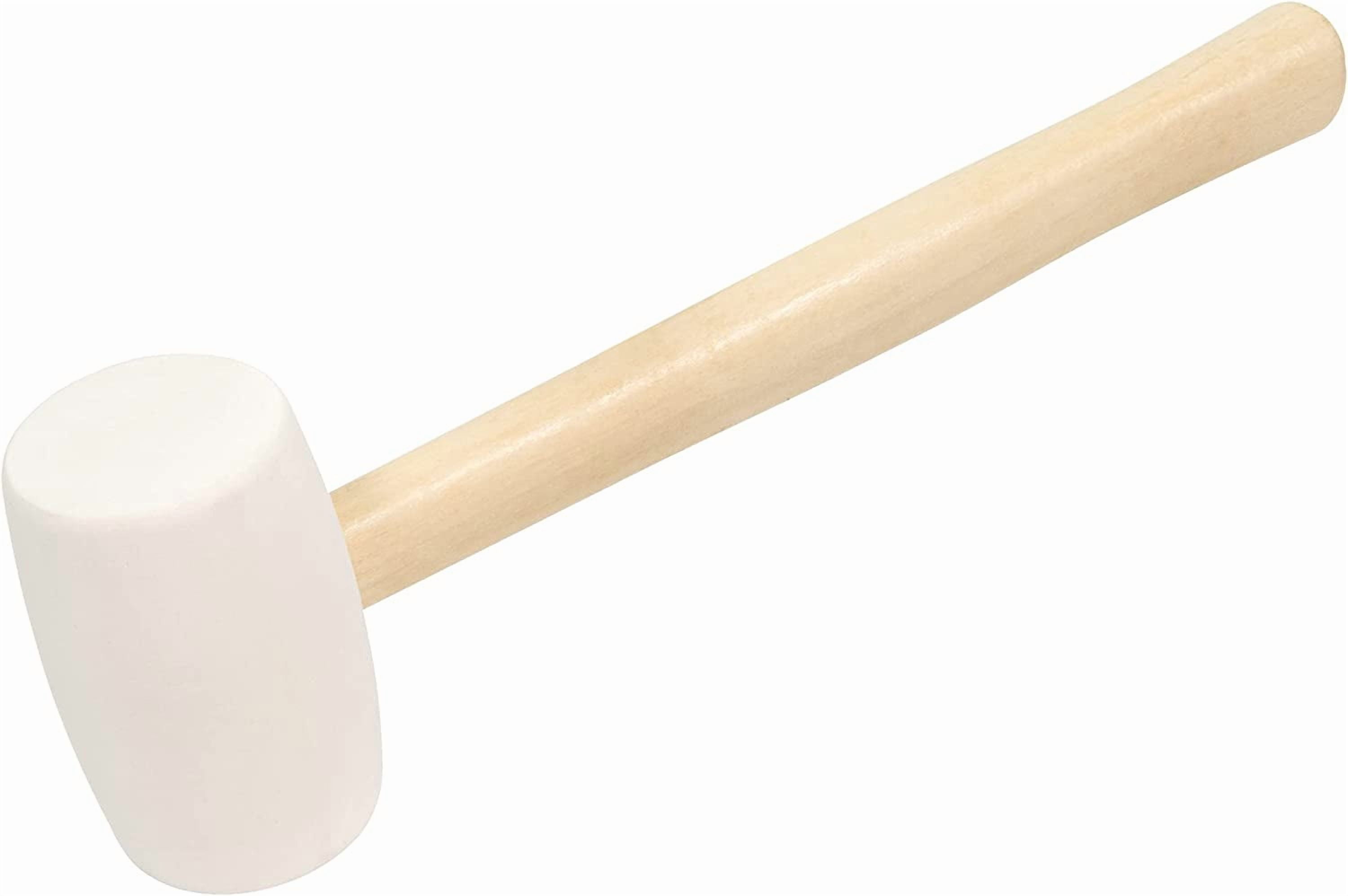 RGHJAR-61613 16 oz. White Rubber Tile Tapping Mallet