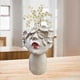 thumbnail image 4 of Besando escultura maceta florero artificial decoración de en hogar , L L DYNWAVEMX macetas de plantadores de cara, 4 of 8