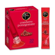 4C Totally Light Cranberry Pomegranate Juice, 1.7 Oz., 20 Count