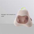 thumbnail image 2 of Electric Lumbar Traction Massager Adjustable Vibration Waist Massager Waist Spine Support Back Massa, 2 of 5
