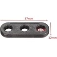 thumbnail image 2 of lote De 10 Tendeurs De Corde 3 Trous Pour Camping En Plein Air - Tendeurs De Corde Pour Tente, Accessoire De Camping, Noir, Taille Unique-, 2 of 5