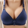 thumbnail image 2 of Everyday Bras for Women Women Bras plus Size Push up Running Bras for Women 2 Cup Push up Bra Extra Support Sports Bras for Women Small Sports Bras for Women Womens Underwire Bras Bra Packs Dark Blue, 2 of 4