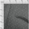 thumbnail image 2 of oneOone Cotton Poplin Gray Fabric Stars Craft Projects Decor Fabric Printed By The Yard 56 Inch Wide, 2 of 5