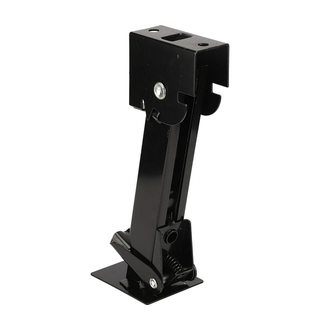 Swing Down Stab Jack, Telescoping 1000lbs Lifting Capacity Wear Resistant Stabilizing Outriggers High Strength 650lbs Support For Trailers