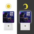 thumbnail image 3 of John Wick Luz nocturna LED con sensor de anochecer a amanecer para dormitorio, baño, pasillo, escaleras - Lámpara LED nocturna de enchufe, 0.5W - 1 pieza, 3 of 6