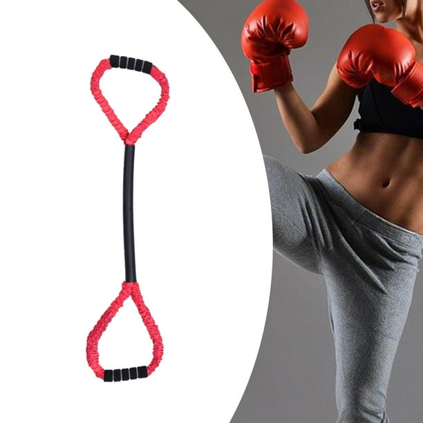 Boxing Resistance Band with Comfort Handles Agility Training Elastic Bands for Women Men Home Gym Sports Resistance Bands for Shadow Boxing Red 20lb