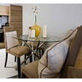 thumbnail image 3 of Fab Glass and Mirror 46 Inch Round 1/4 Inch Thick Flat Polished Tempered Glass Table Top, Clear, 3 of 5