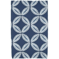 Simply Daisy 30" x 60" Tidepool Geometric Print Beach Towel