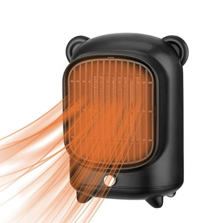 

Peitten Space Heater Fan Lightweight Desk Heater Fan 500W PTC Ceramic Heater Oscillating Fan Quiet Heating Portable Bladeless Standing Fan for Bedroom Home Office wondeful