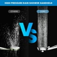 thumbnail image 5 of High Pressure Shower Heads, 7.2Inch 2 in 1 Rainfall Shower head & Handheld Showers with Magnetic Docking System, Ten-Function Handheld Shower Head with 59" Rotatable Stainless Steel Hose (Chrome), 5 of 8