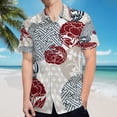 thumbnail image 5 of High Quality Hawaiian Shirts for Men Short Sleeve Aloha Beach Shirt Floral Summer Casual Button Down Shirts Blouses P67YLD, 5 of 7
