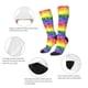 thumbnail image 3 of Balery Colorful Tie Dye Calcetines novedosos Calcetines deportivos Calcetines hasta la rodilla Calcetines de algodón Calcetines originales y geniales, 3 of 6