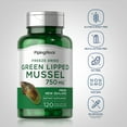 thumbnail image 3 of Green Lipped Mussel 750mg | 120 Capsules | Freeze Dried from New Zealand | by Piping Rock, 3 of 7