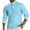 c01Blue, variant on USNSM Men's Waffle Henley Shirts Long Sleeve Button T-Shirt Top Solid Color Casual Stylish Lightweight Pullover Shirt Green XXXL