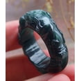 thumbnail image 4 of Certified Icy Green Burma Natural A JADE Jadeite Dragon RING USA. 10.25 RING 652960 TN, 4 of 10