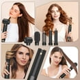 thumbnail image 6 of 5-in-1 Air Styler for Long Hair, Blow Dryer Brush + Auto Curling Wands, Ionic Hair Straightener & Curler with 3 Heat Settings, 200M Negative Ions, Women’s Gift, 6 of 10