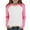 Watermelon Red, variant on fnnxnal Big Girls Hot Pink Raglan Long Sleeve Top - 12T, Soft Stretch Polyester Spandex for School/Playdates/Daily Wear