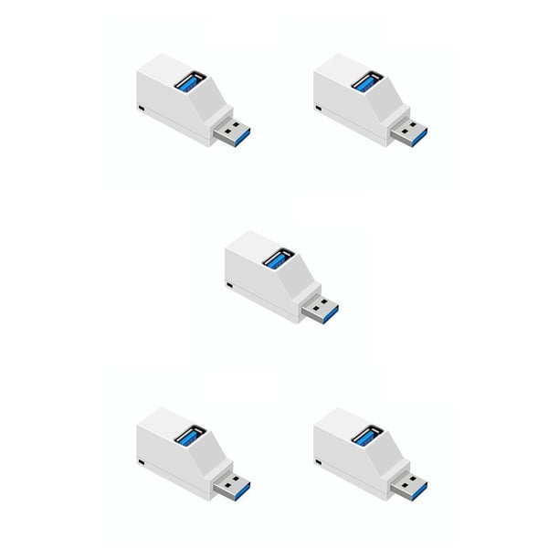 Seitruly Nuevo Universal Mini 3 puertos USB 2,0/3,0 Hub Laptop PC transmisión de datos de alta velocidad adaptador divisor USB Type8 NO8