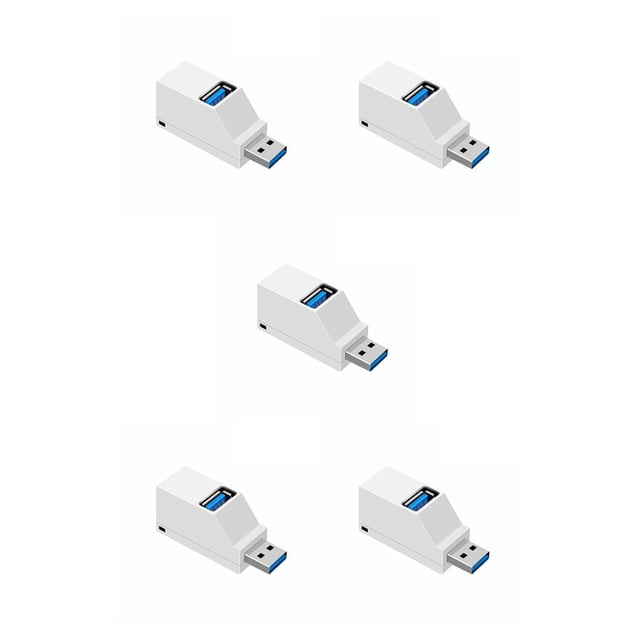 Seitruly Nuevo Universal Mini 3 puertos USB 2,0/3,0 Hub Laptop PC transmisión de datos de alta velocidad adaptador divisor USB Type8 NO8