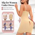 thumbnail image 6 of Women Shapewear Slips for Under Dresses Cami Full Silp Dress Tummy Control Seamless Body Shaper Corset Sexy Lingerie Underwear, 6 of 10